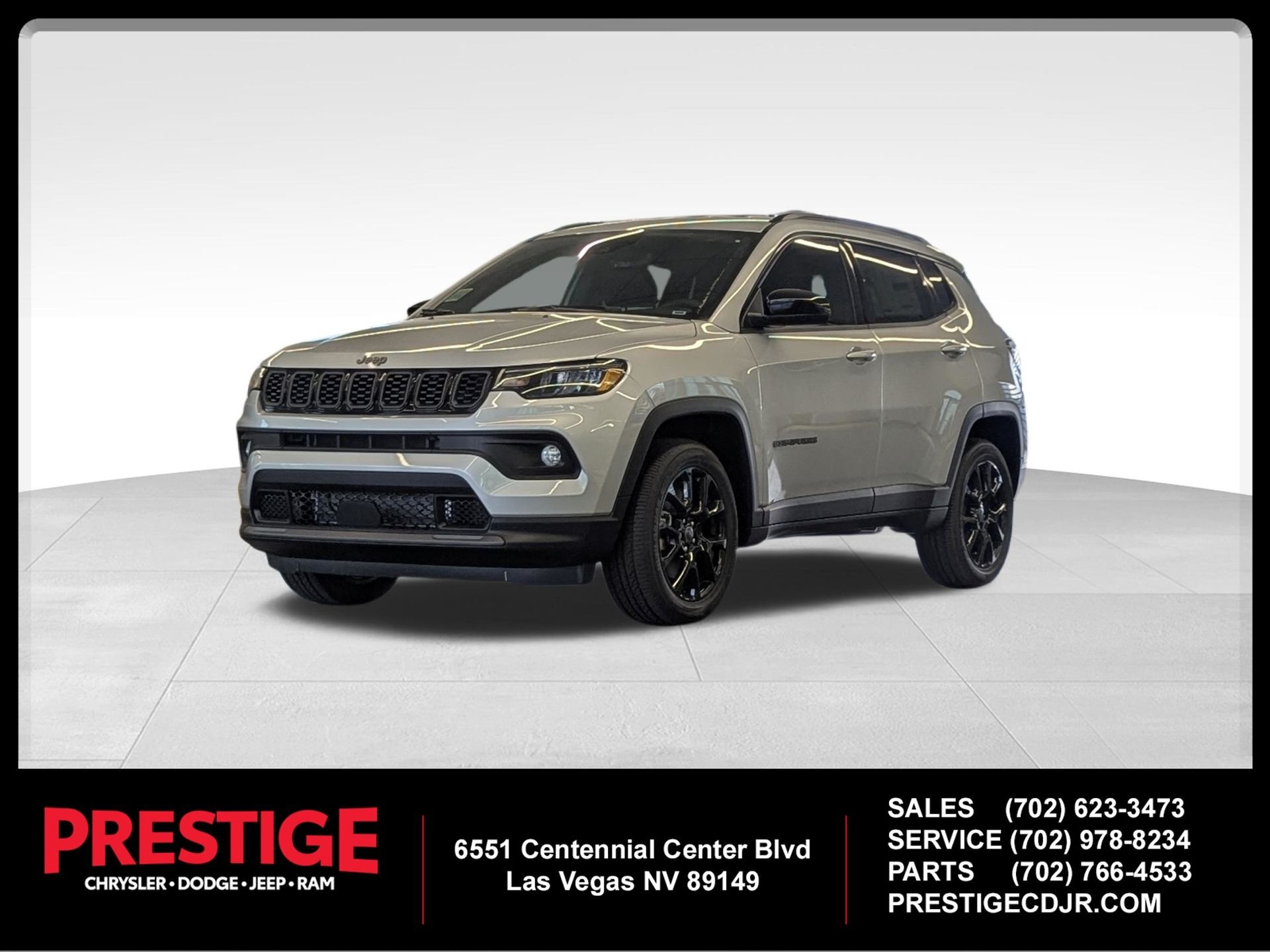 New 2026 Silver Zynith Metallic Clearcoat Jeep Latitude image 1