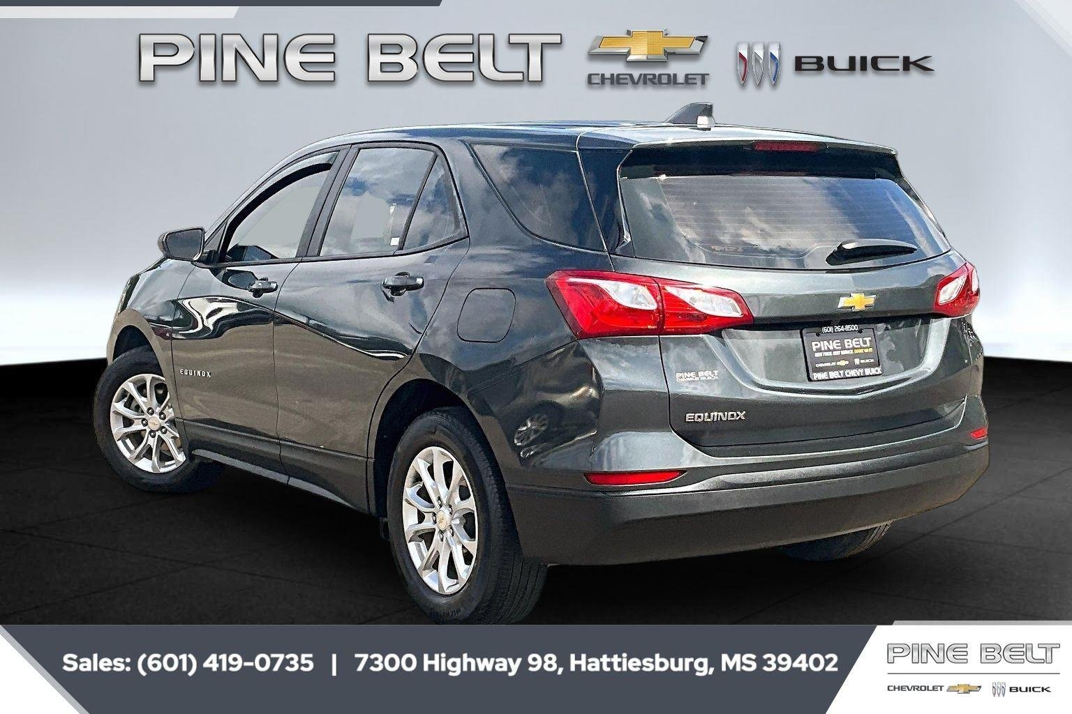 Certified Used 2020 Nightfall Gray Metallic Chevrolet LS image 2