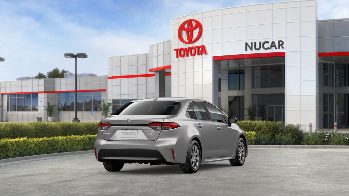 New 2026 Classic Silver Metallic Toyota LE image 9