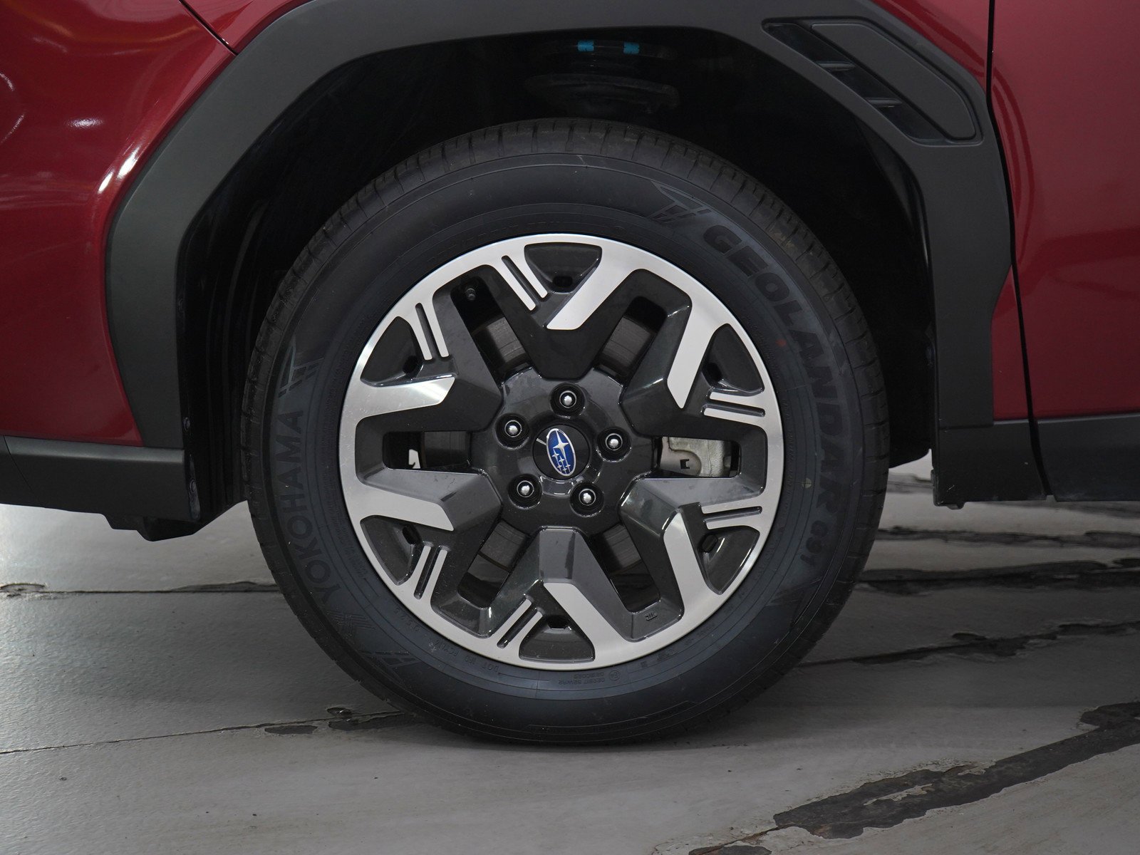 Used 2025 Crimson Red Pearl Subaru Premium image 28