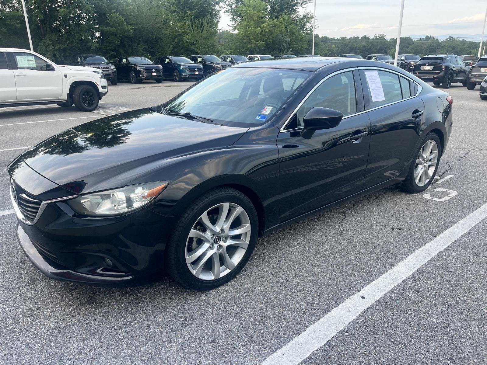 Used 2015 Jet Black Mica Mazda i Touring image 3