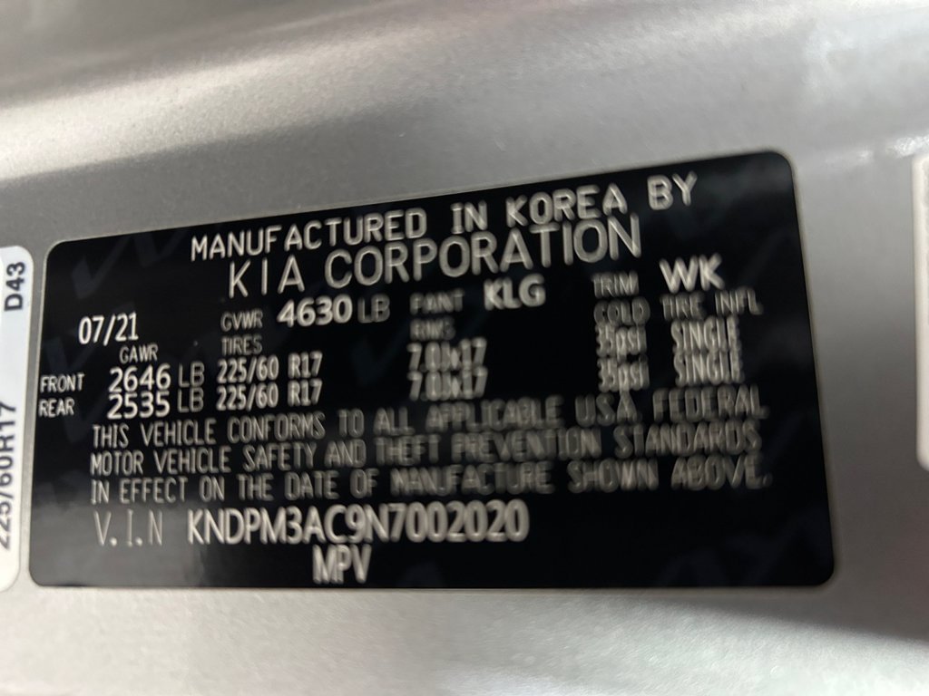 Used 2022 Gray Kia LX image 18