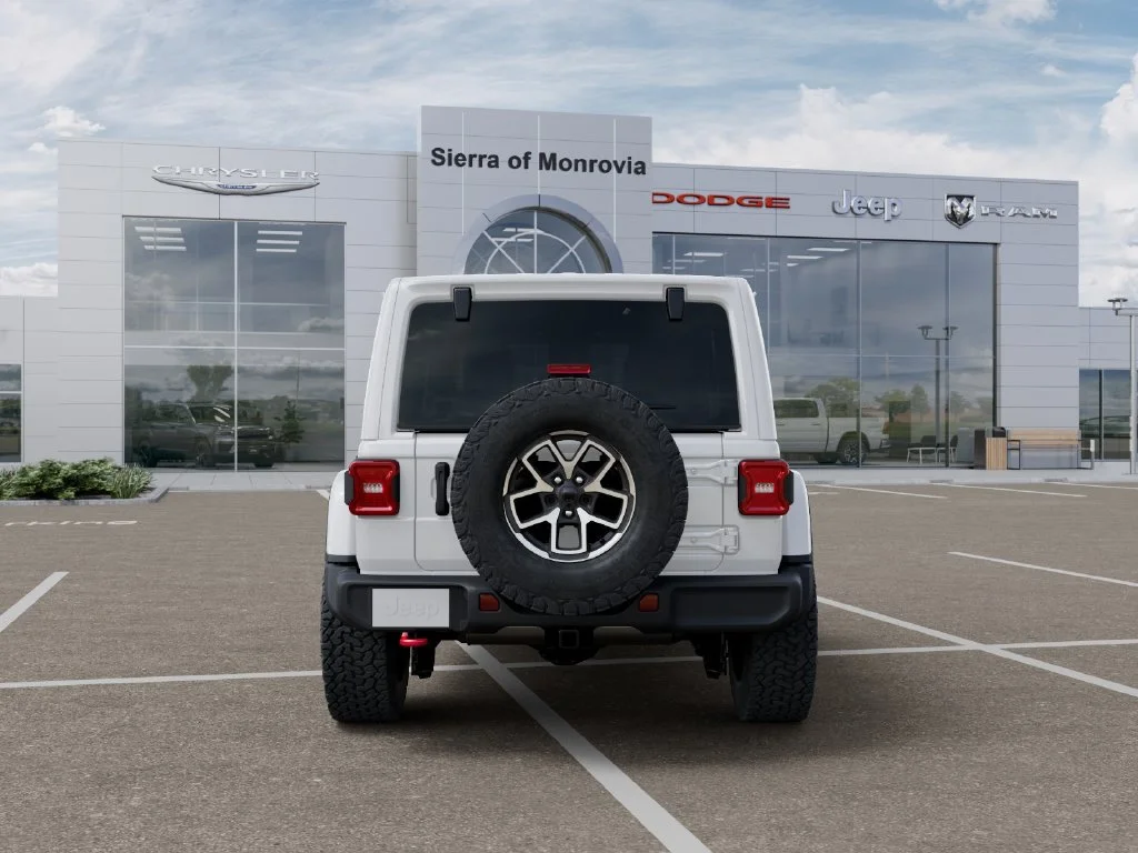 New 2027 Bright White Clear-Coat Paint Jeep Rubicon image 7