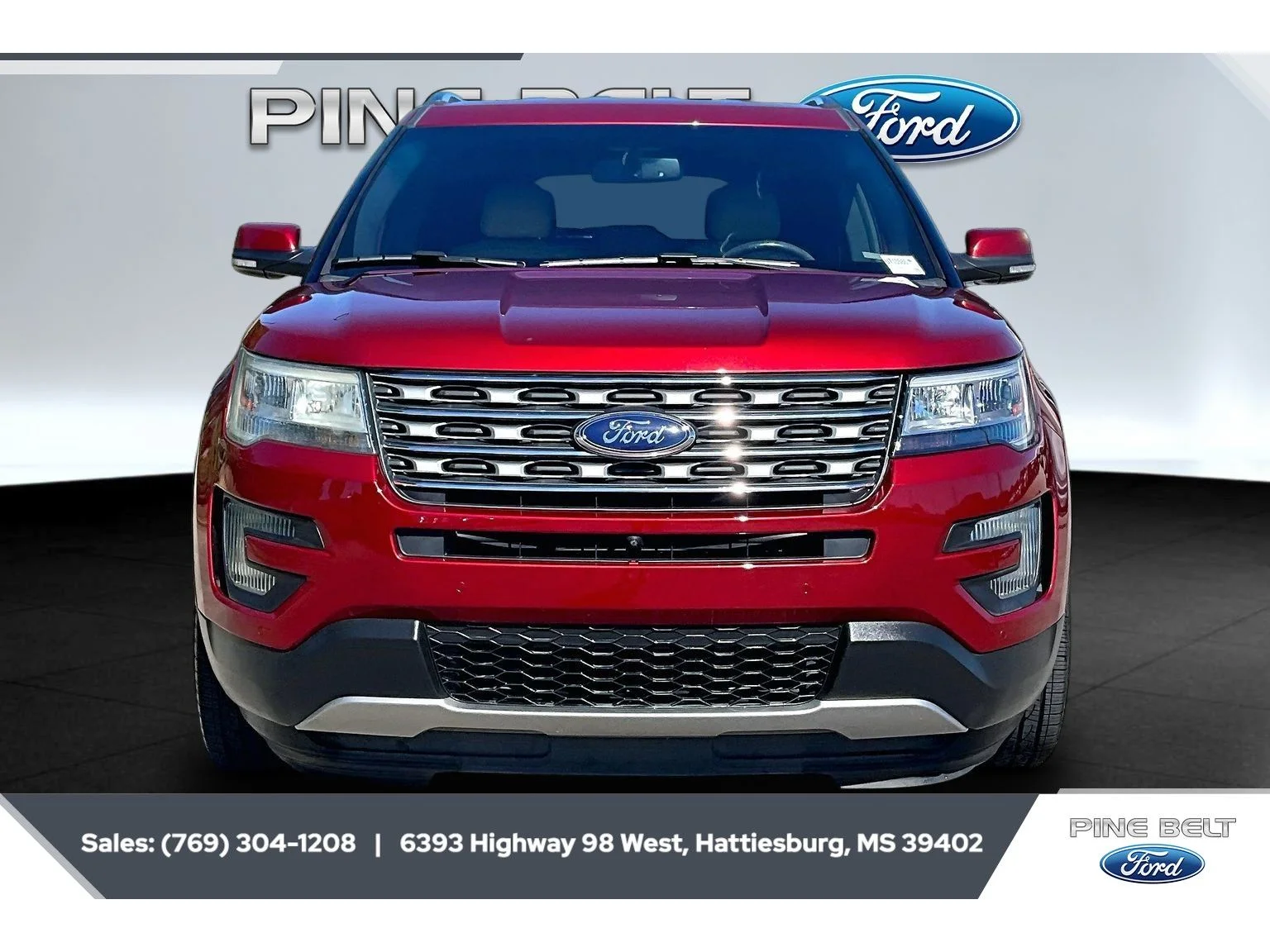 Used 2016 Ruby Red Metallic Tinted Clearcoat Ford Limited image 3