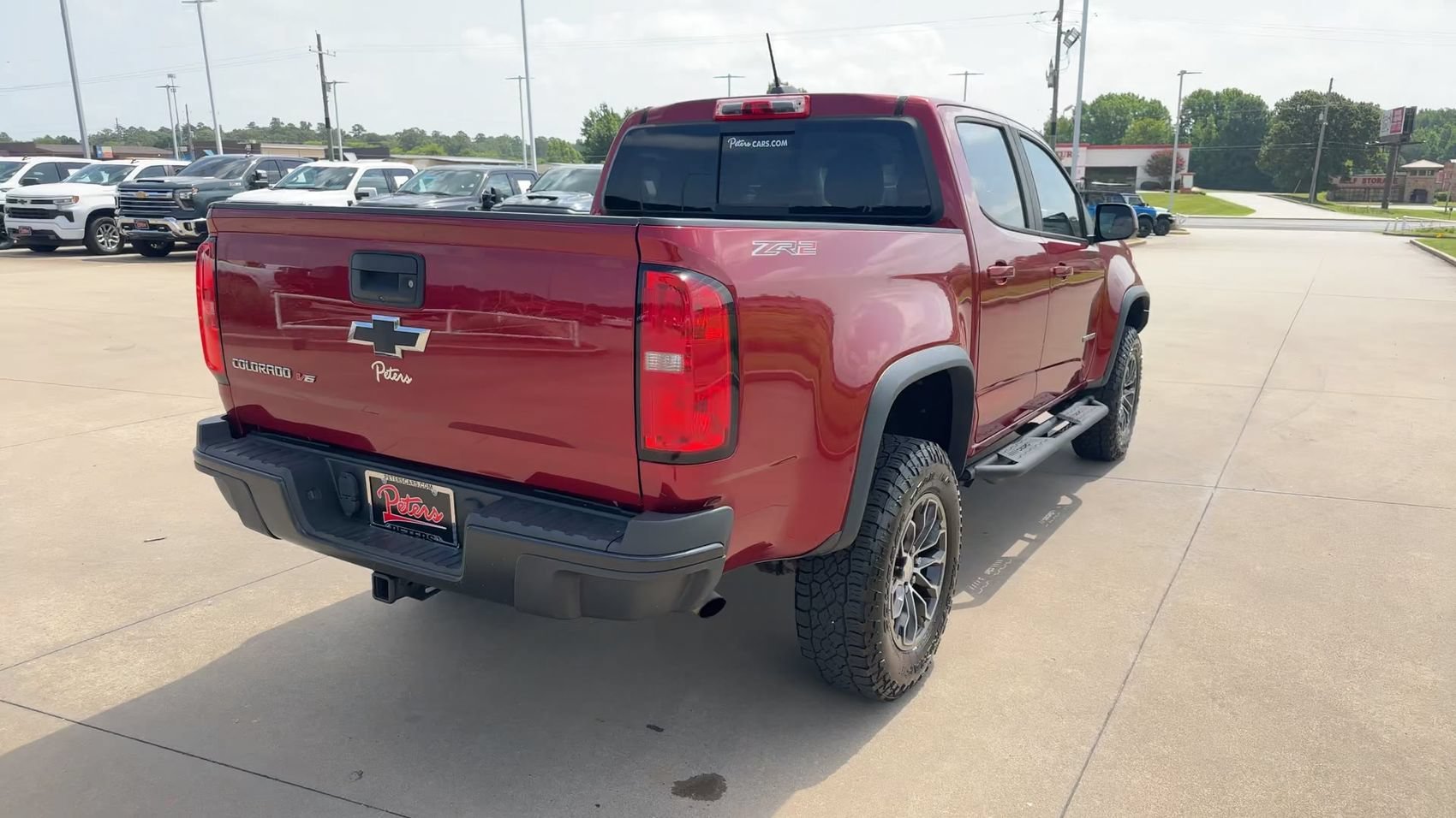 Used 2020 Cajun Red Tintcoat Chevrolet 4WD ZR2 image 8
