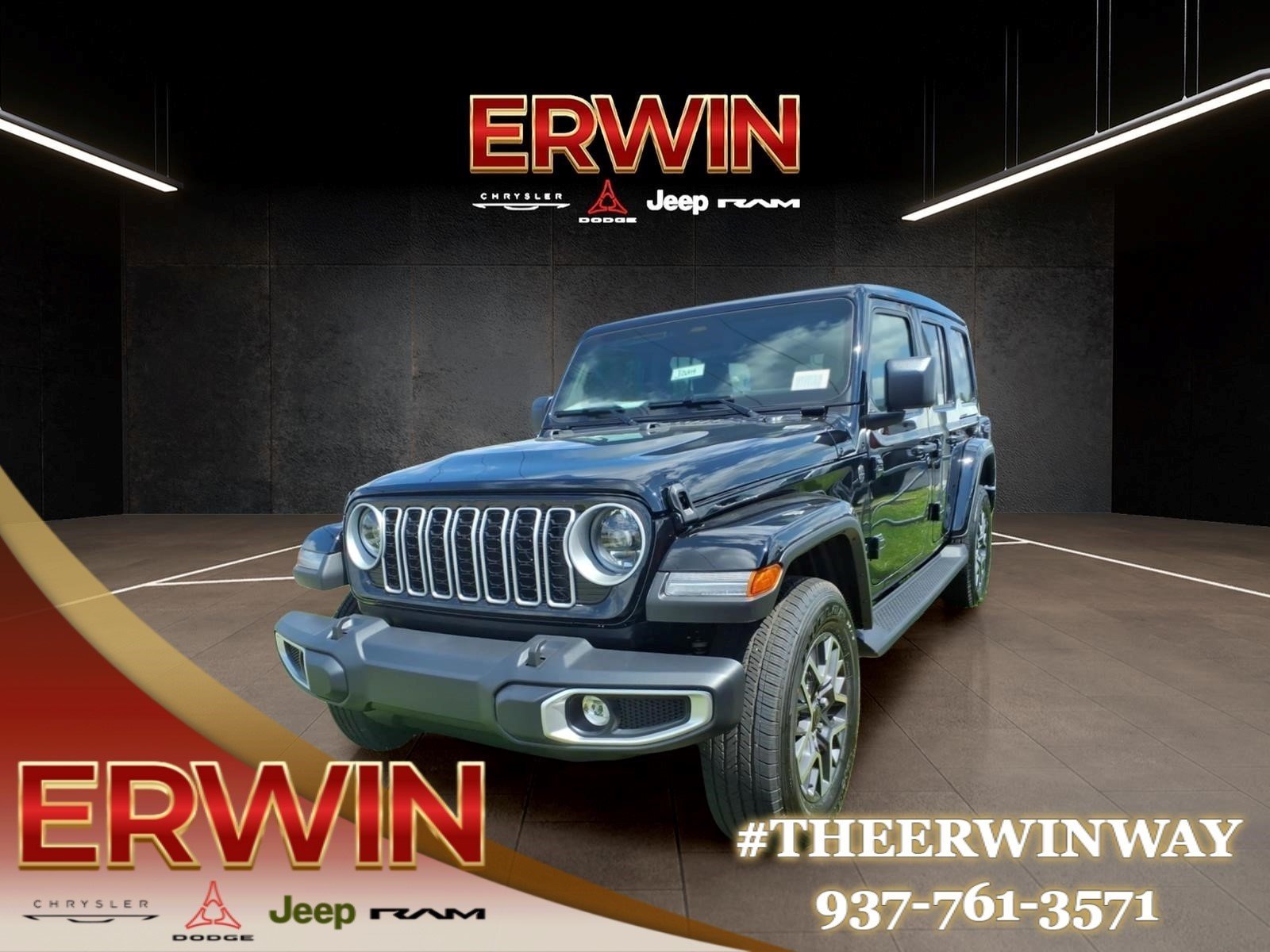 New 2026 Black Clear-Coat Exterior Paint Jeep Sahara image 3