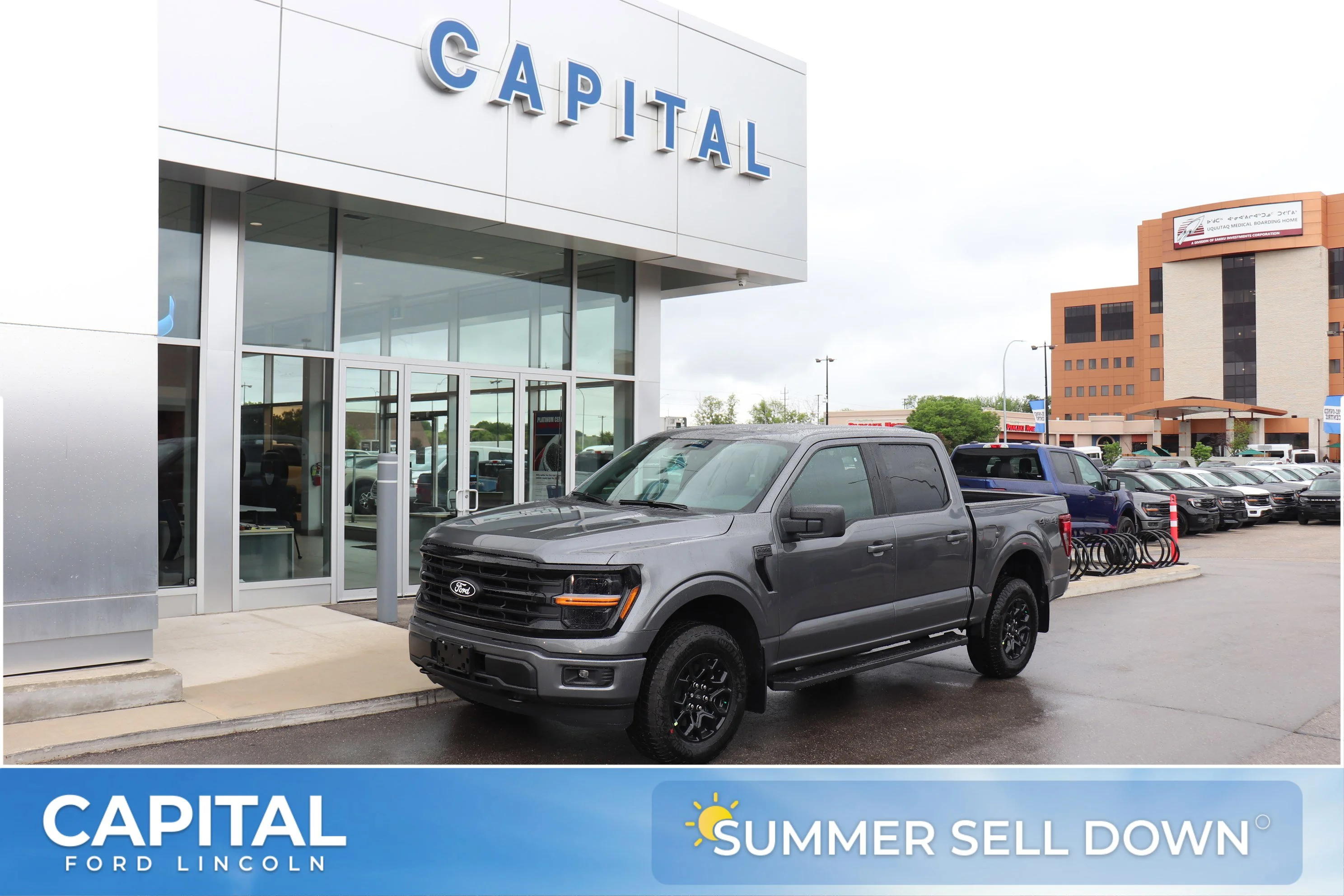 New 2026 CARBONIZED GREY METALLIC Ford XLT image 1