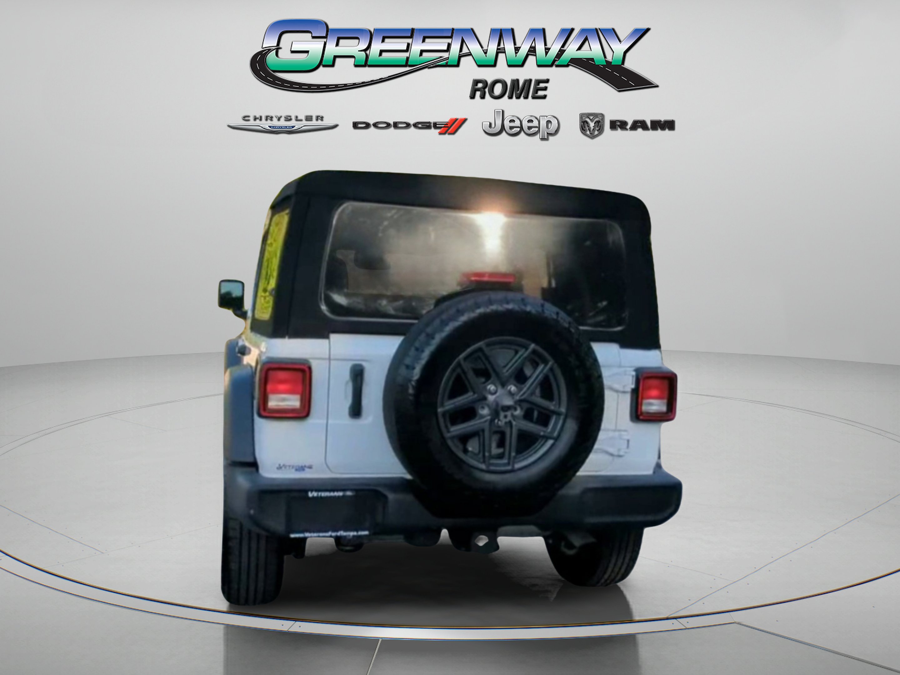 Used 2024 Bright White Clearcoat Jeep Sport S image 24