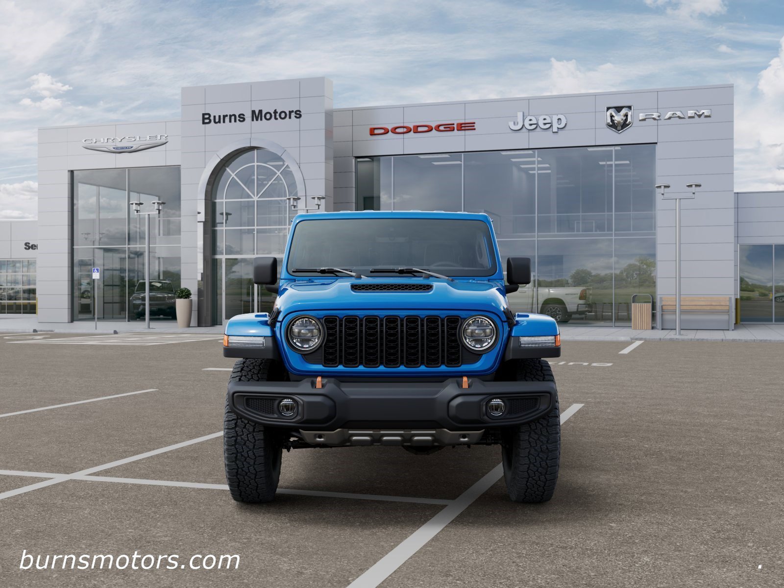 New 2026 Hydro Blue Pearl-Coat Exterior Paint Jeep Mojave image 6