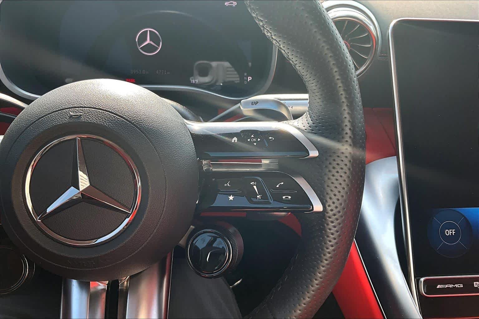 Used 2025 Obsidian Black Metallic Mercedes-Benz AMG® GT 43 image 25