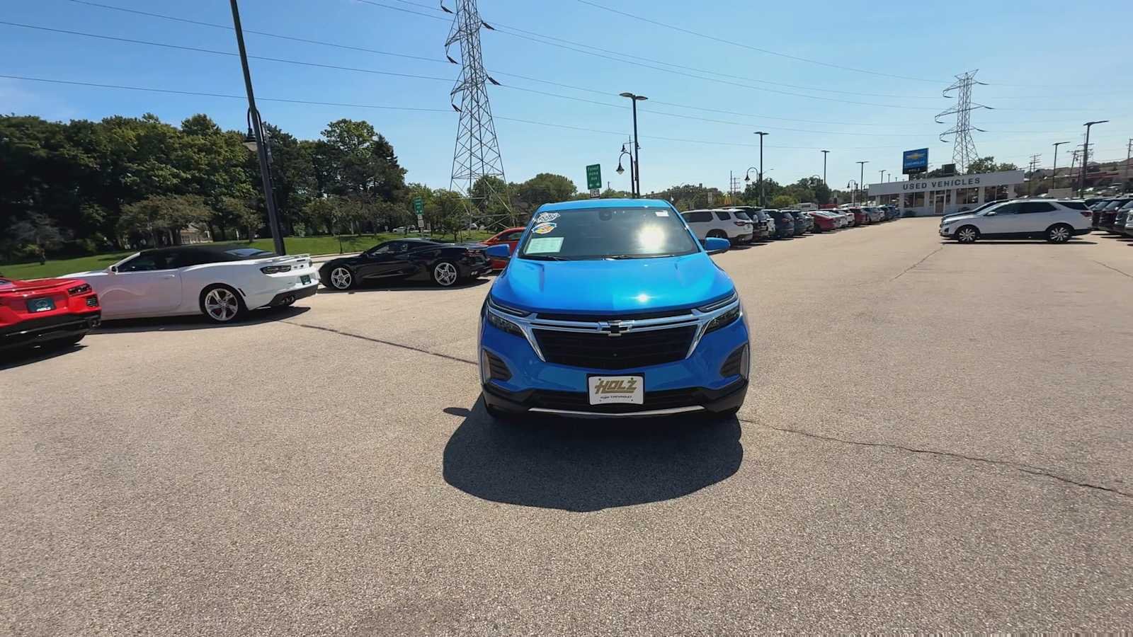Certified Used 2024 Riptide Blue Metallic Chevrolet LT image 3