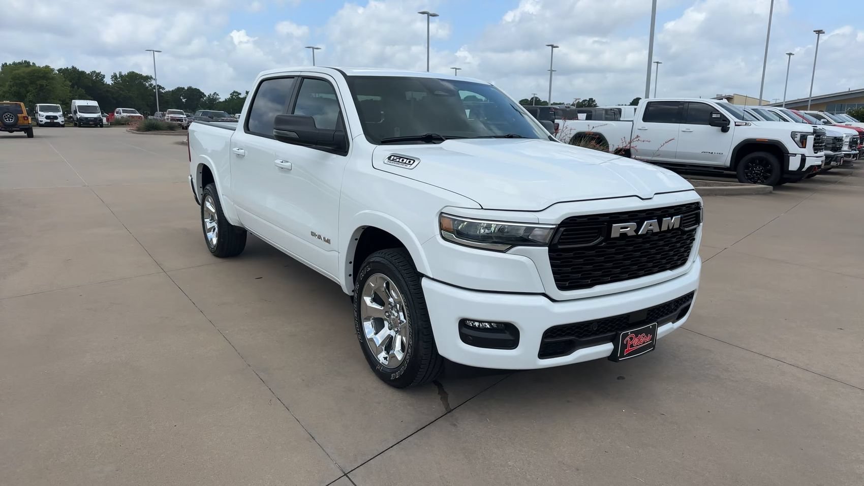 New 2026 Bright White Clearcoat Ram Big Horn image 3