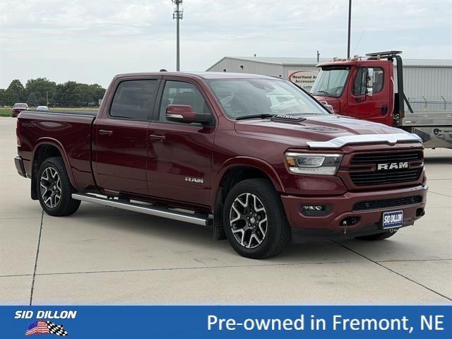 Used 2021 Delmonico Red Pearlcoat Ram Laramie image 2