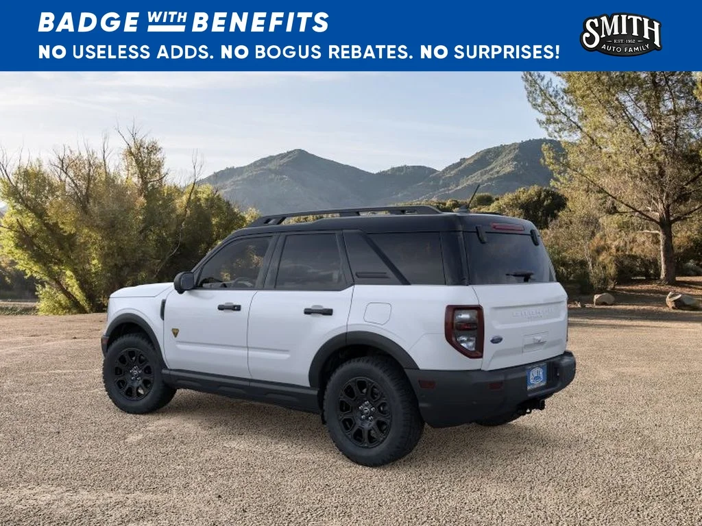 New 2026 Space White Metallic Ford Badlands® image 5