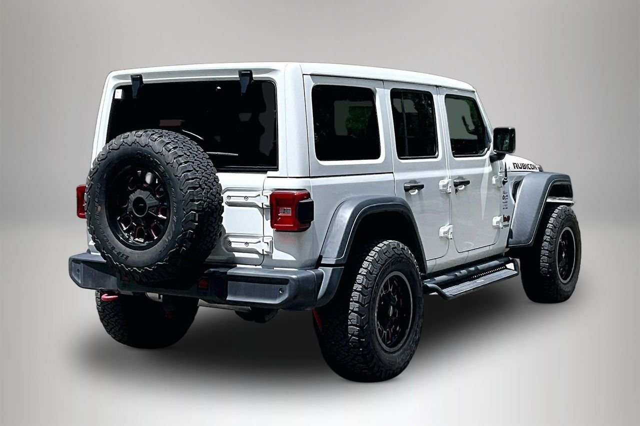 Used 2020 White Jeep Unlimited Rubicon image 5