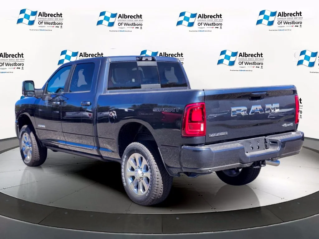 New 2026 Forged Blue Metallic Exterior Paint RAM Laramie image 3