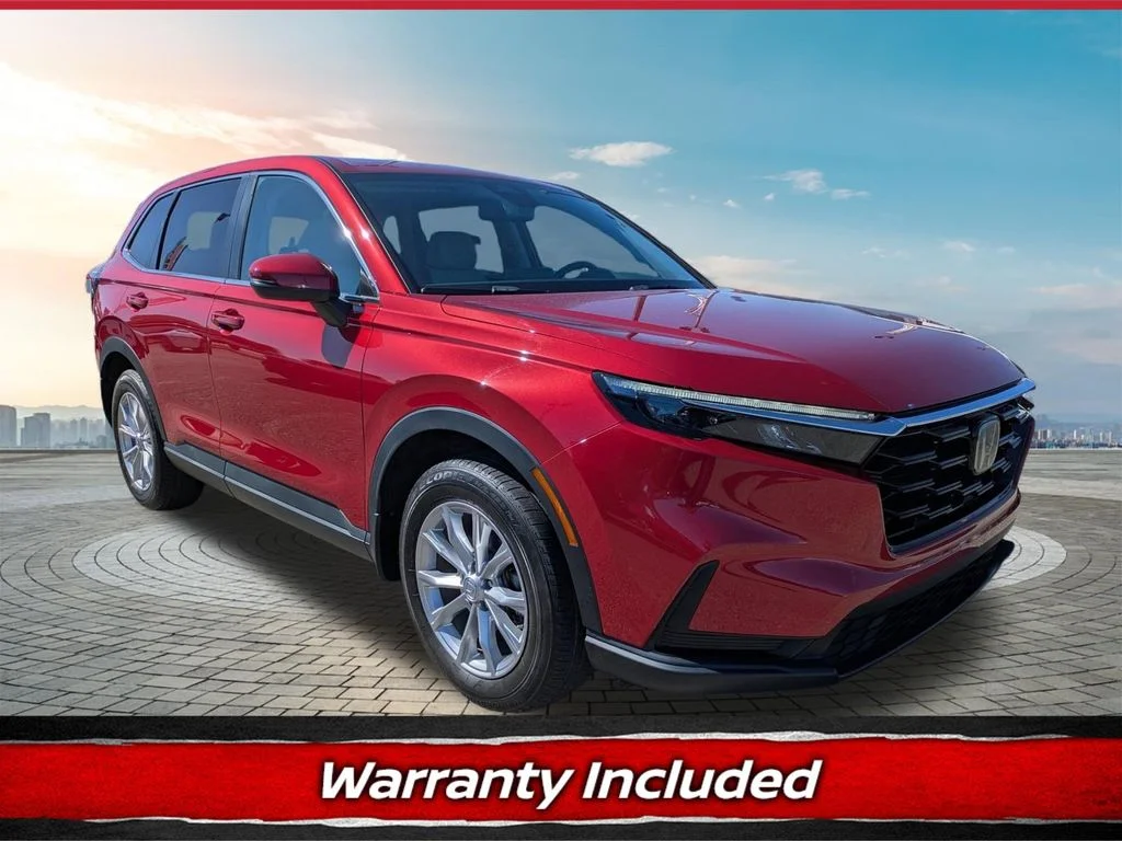 Used 2024 Radiant Red Metallic Honda EX image 1