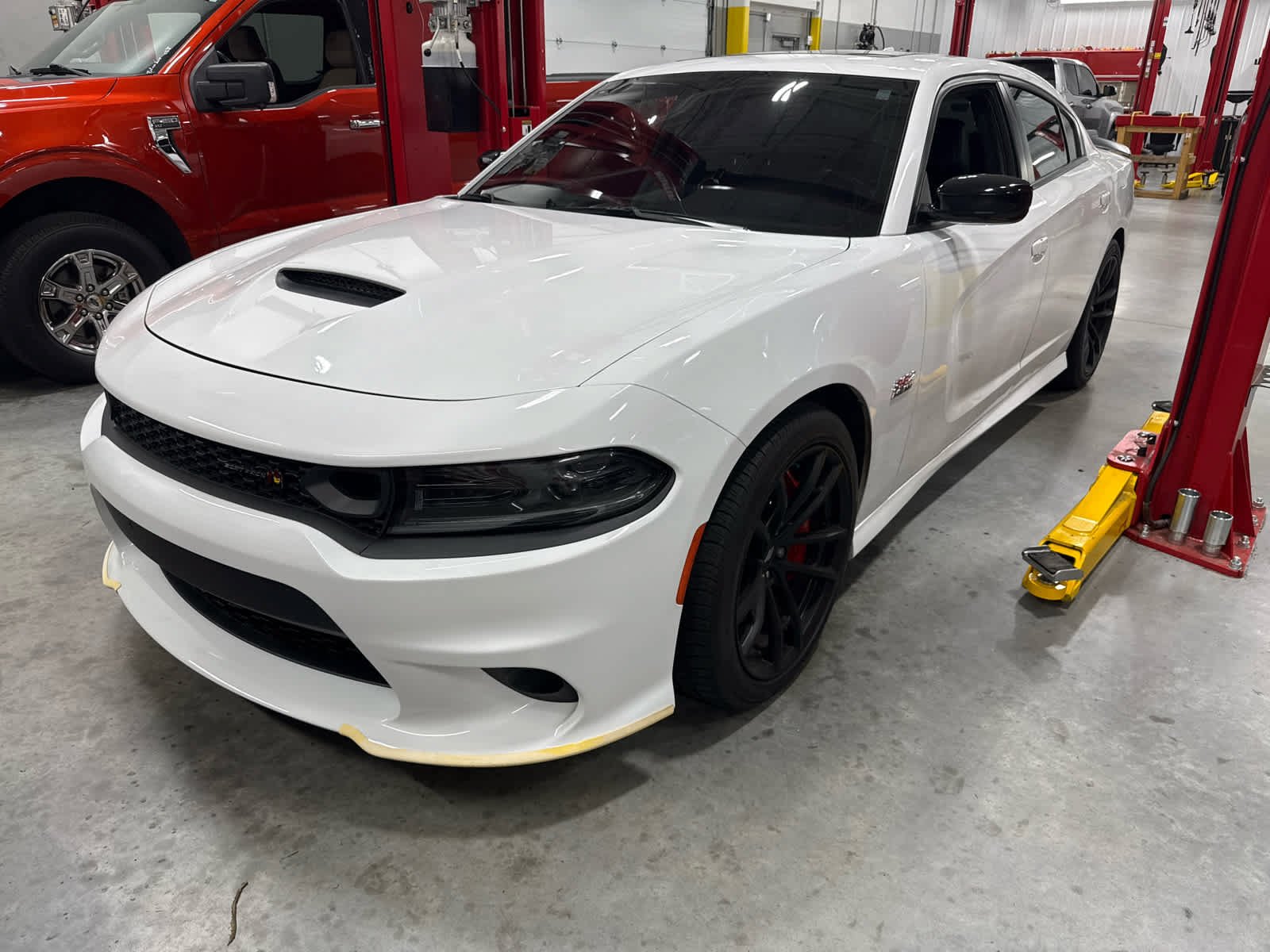 Used 2023 White Knuckle Clearcoat Dodge Scat Pack image 1