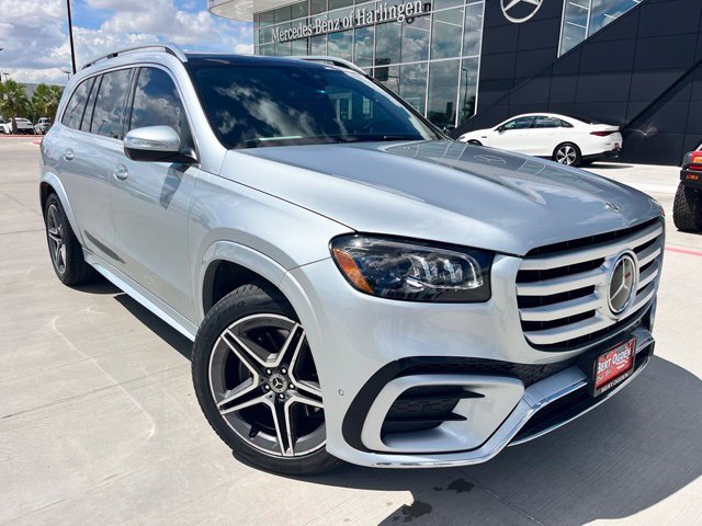 Certified Used 2025 Silver Mercedes-Benz GLS 450 image 1