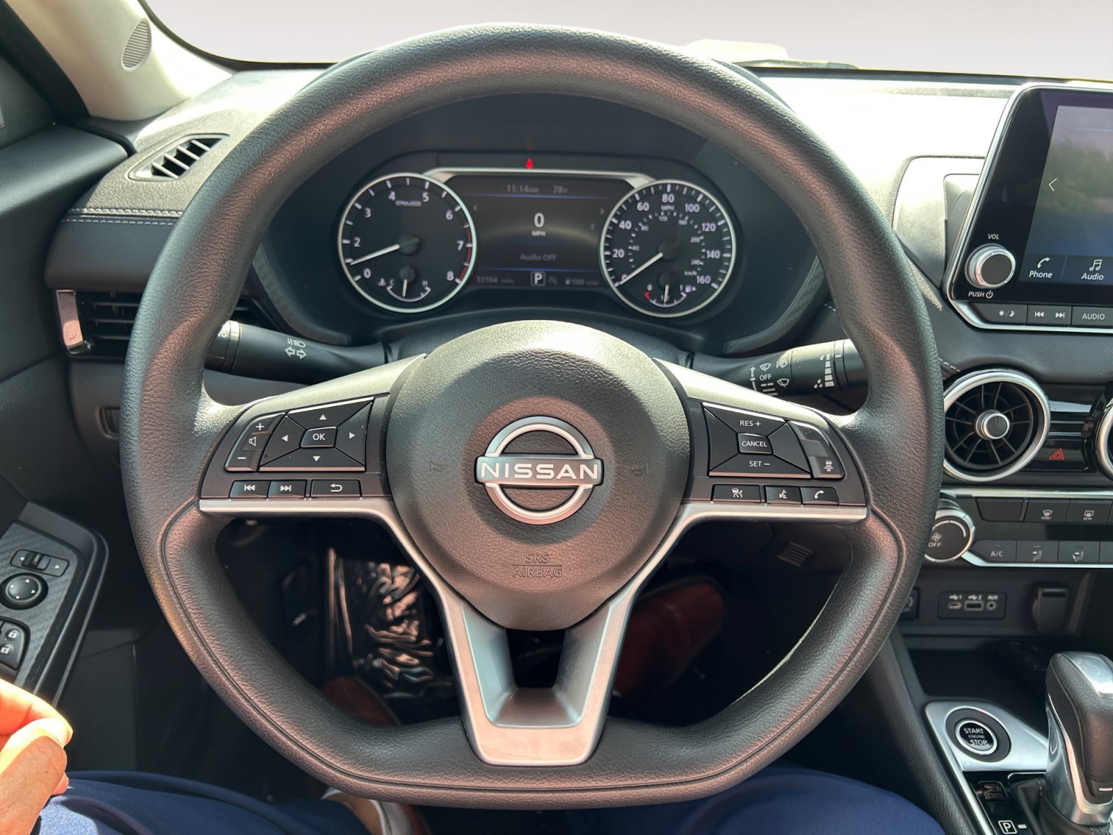 Used 2024 Super Black Nissan SV image 13