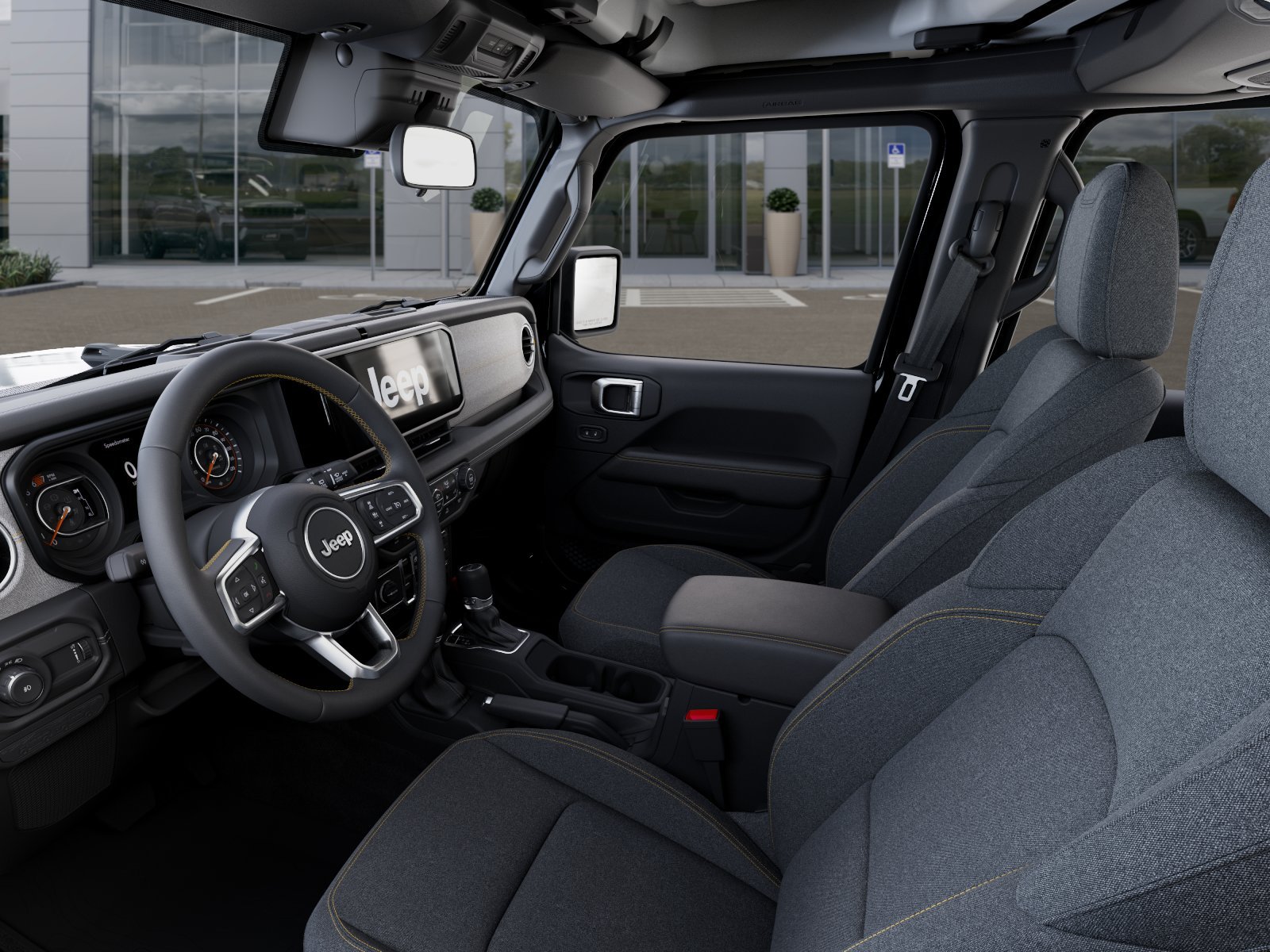 New 2026 Black Clear-Coat Exterior Paint Jeep Sahara image 31