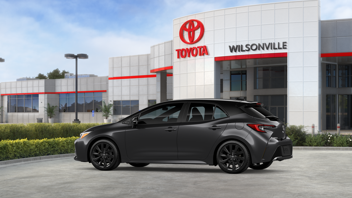 New 2026 Magnetic Gray Metallic with Midnight Black Metallic roof Toyota XSE image 5