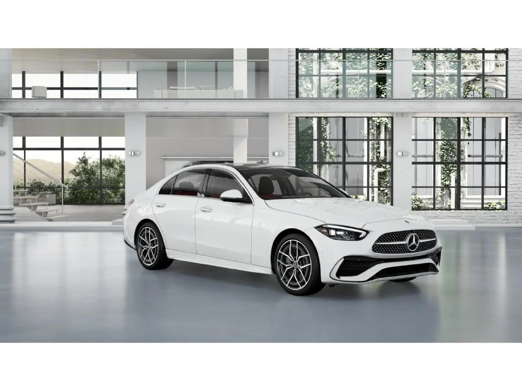 New 2027 White Mercedes-Benz C 300 image 11