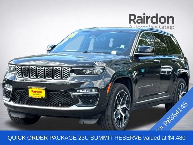 Used 2023 Rocky Mountain Pearlcoat Jeep Summit Reserve image 2