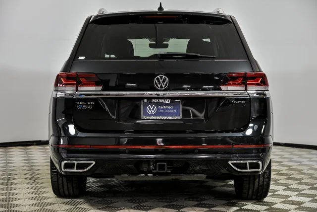 Certified Used 2023 Black Volkswagen 3.6L V6 SEL Premium R-Line image 6