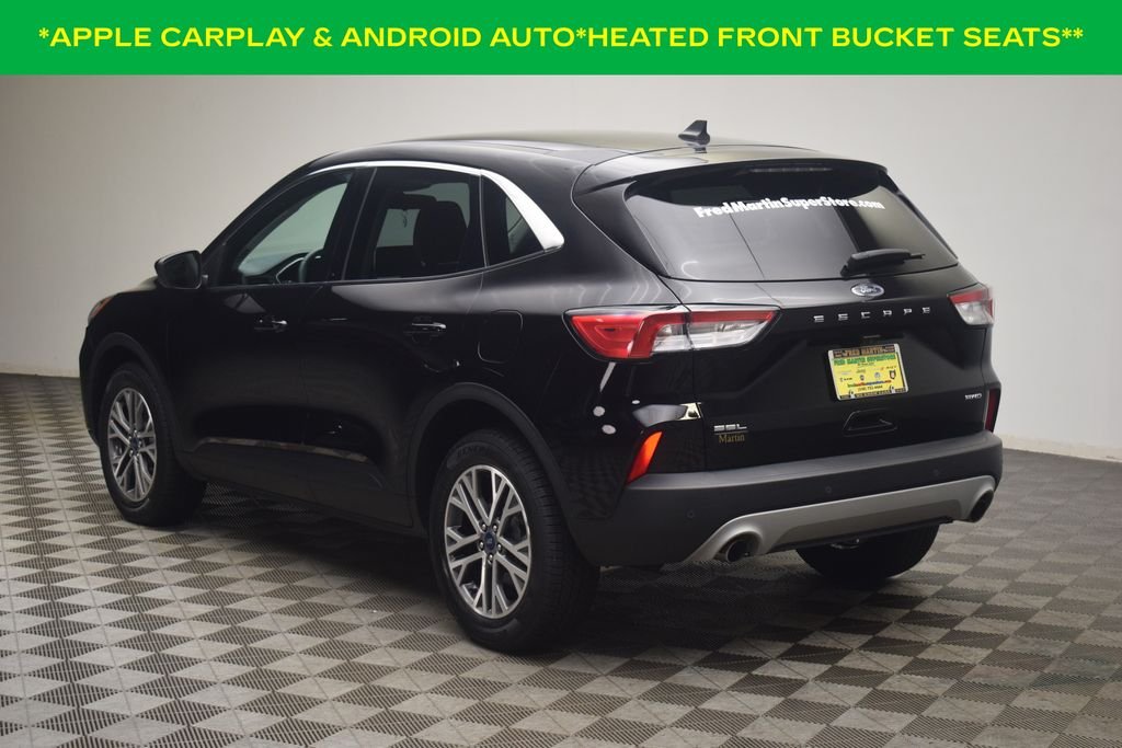 Used 2022 Black Metallic Ford SEL image 6