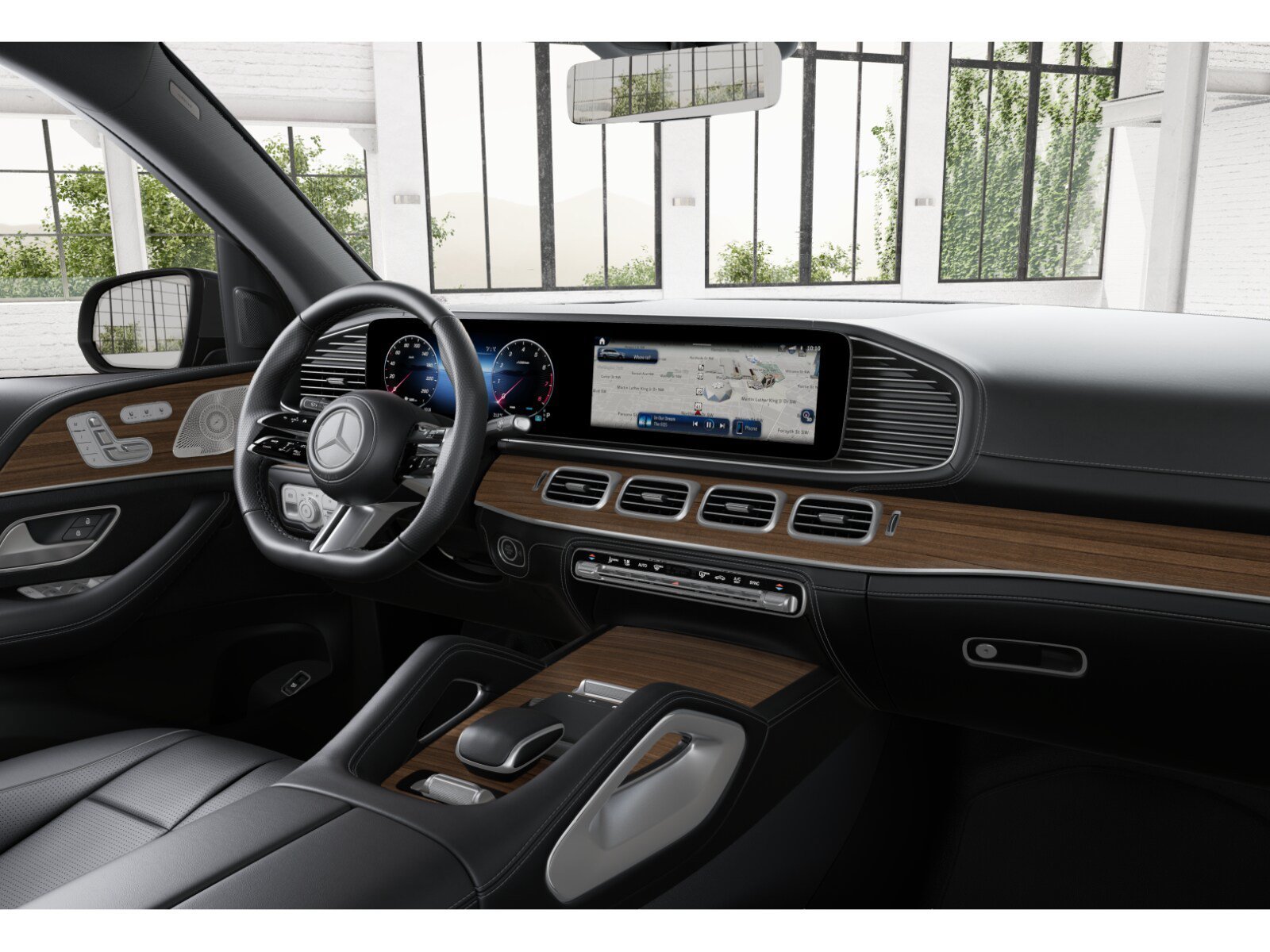 Certified Used 2024 MANUFAKTUR Alpine Grey Mercedes-Benz GLS 580 image 6