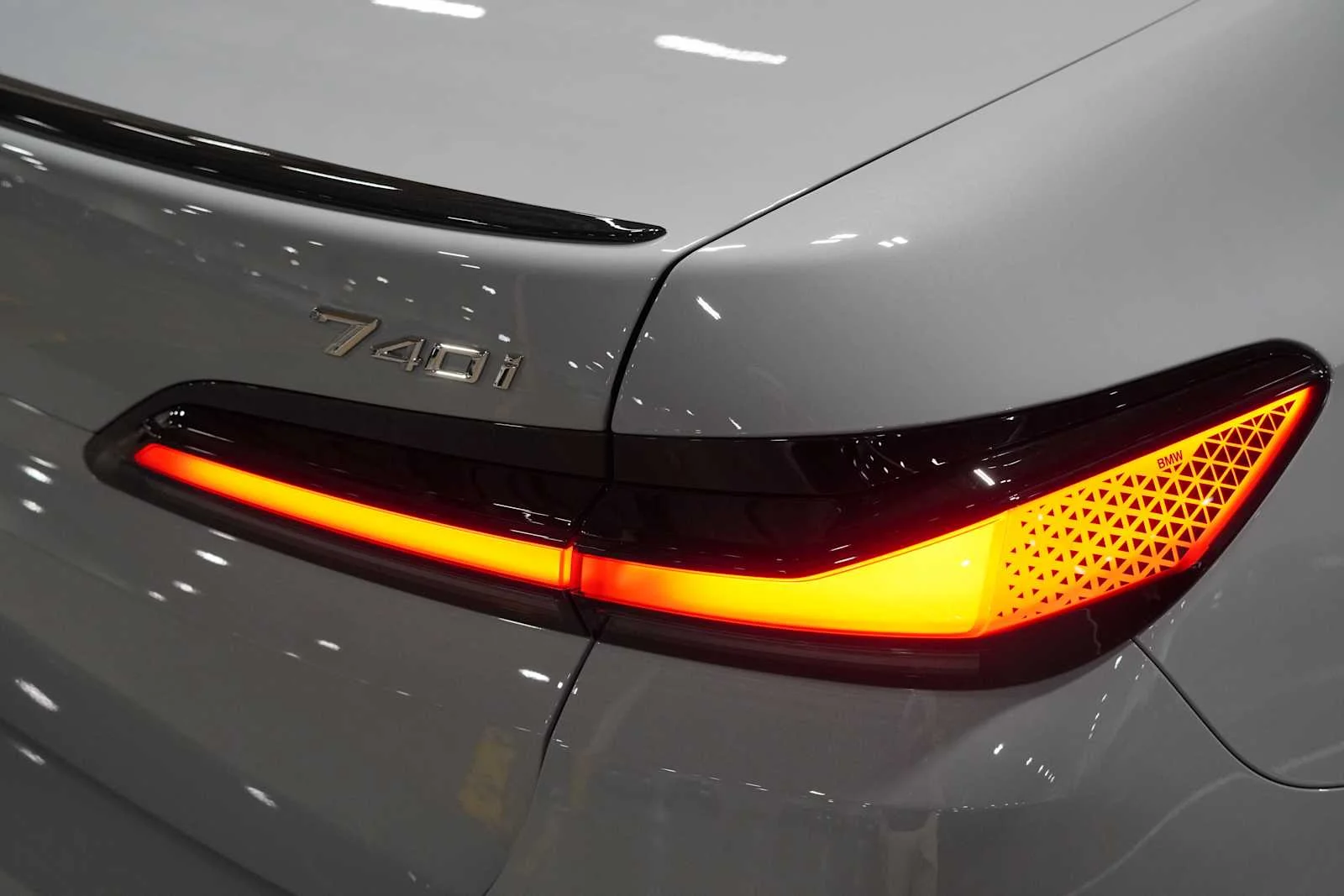 New 2026 Brooklyn Grey Metallic BMW 740i image 8