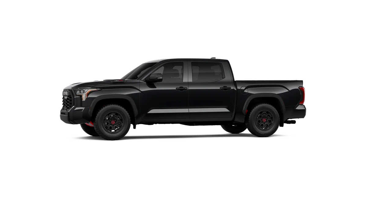 New 2026 Midnight Black Metallic Toyota TRD Pro image 3