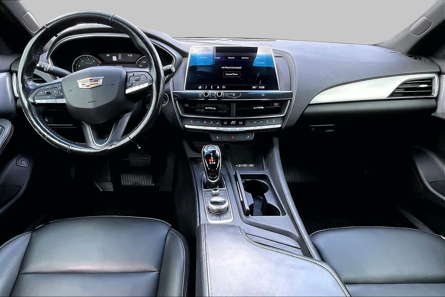 Used 2021 Dark Moon Blue Metallic Cadillac Luxury image 14