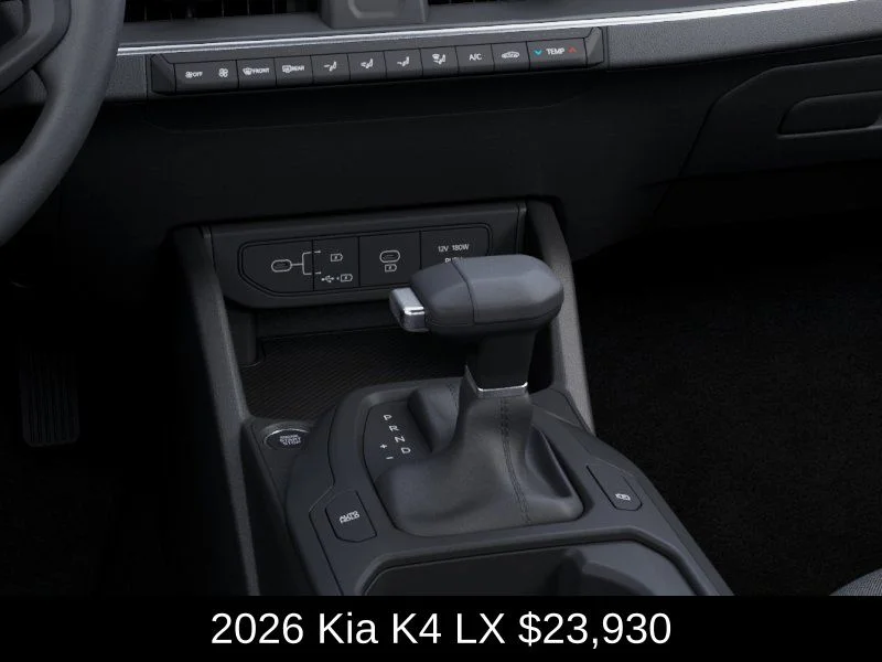 New 2026 Snow White Pearl Kia LX image 23