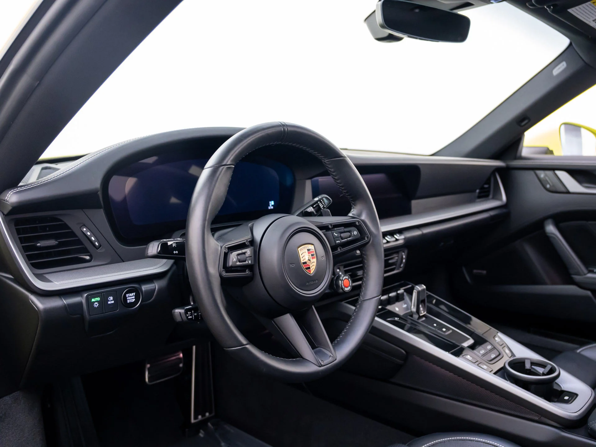 Certified Used 2025 Yellow Porsche Carrera S image 4