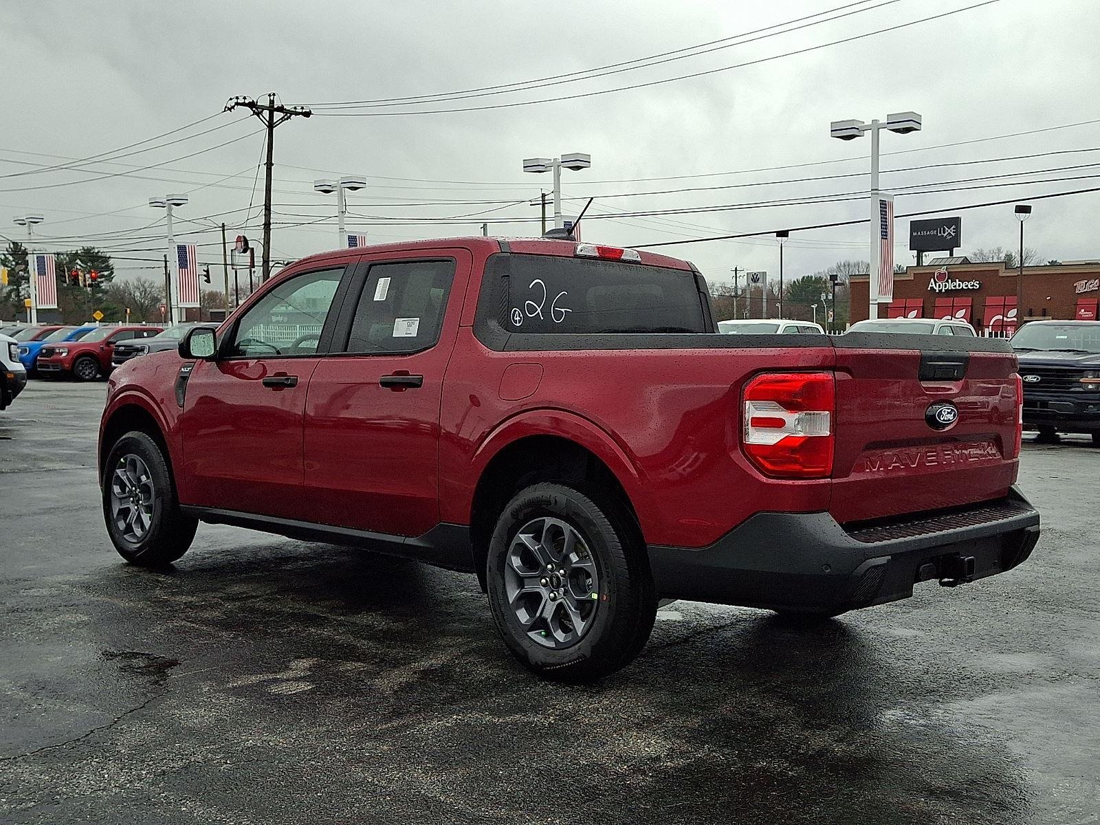New 2026 Ruby Red Metallic Tinted Clearcoat Ford XLT image 3