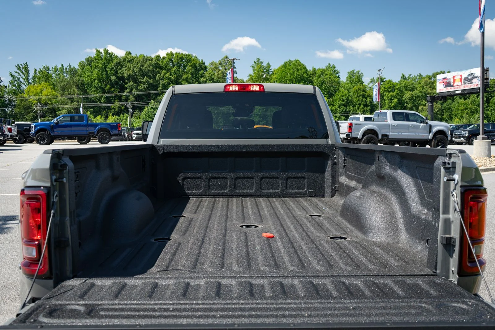 New 2026 Ceramic Gray Clear-Coat Exterior Paint RAM Big Horn image 9