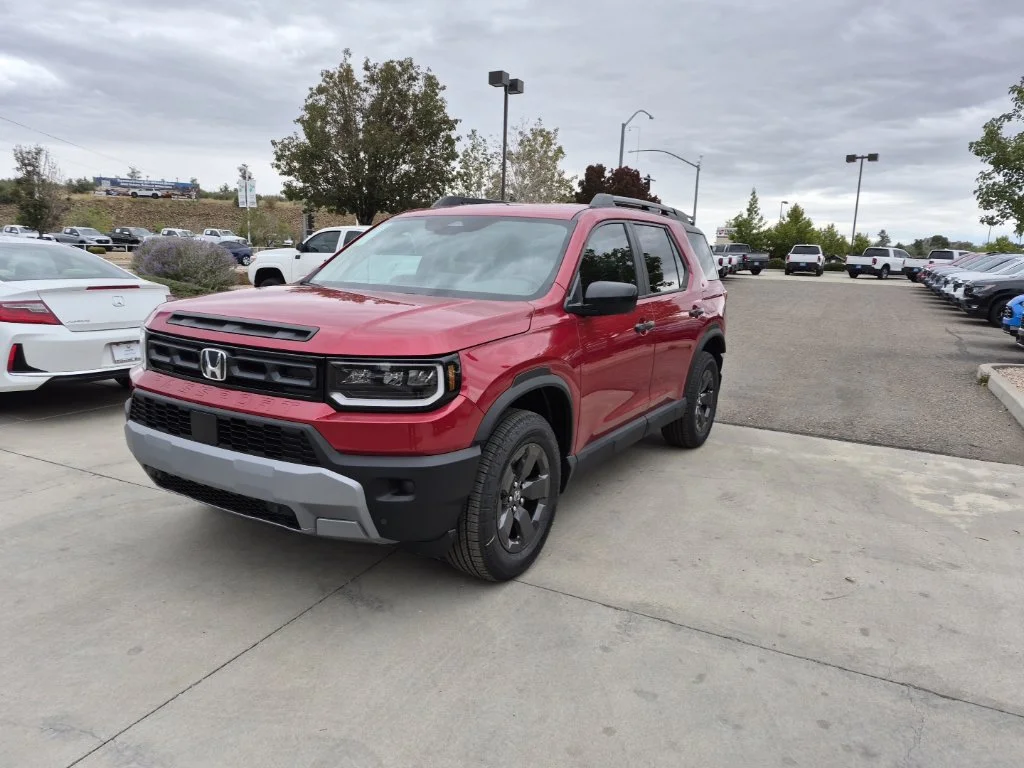 New 2026 Radiant Red Metallic II Honda RTL Towing image 2