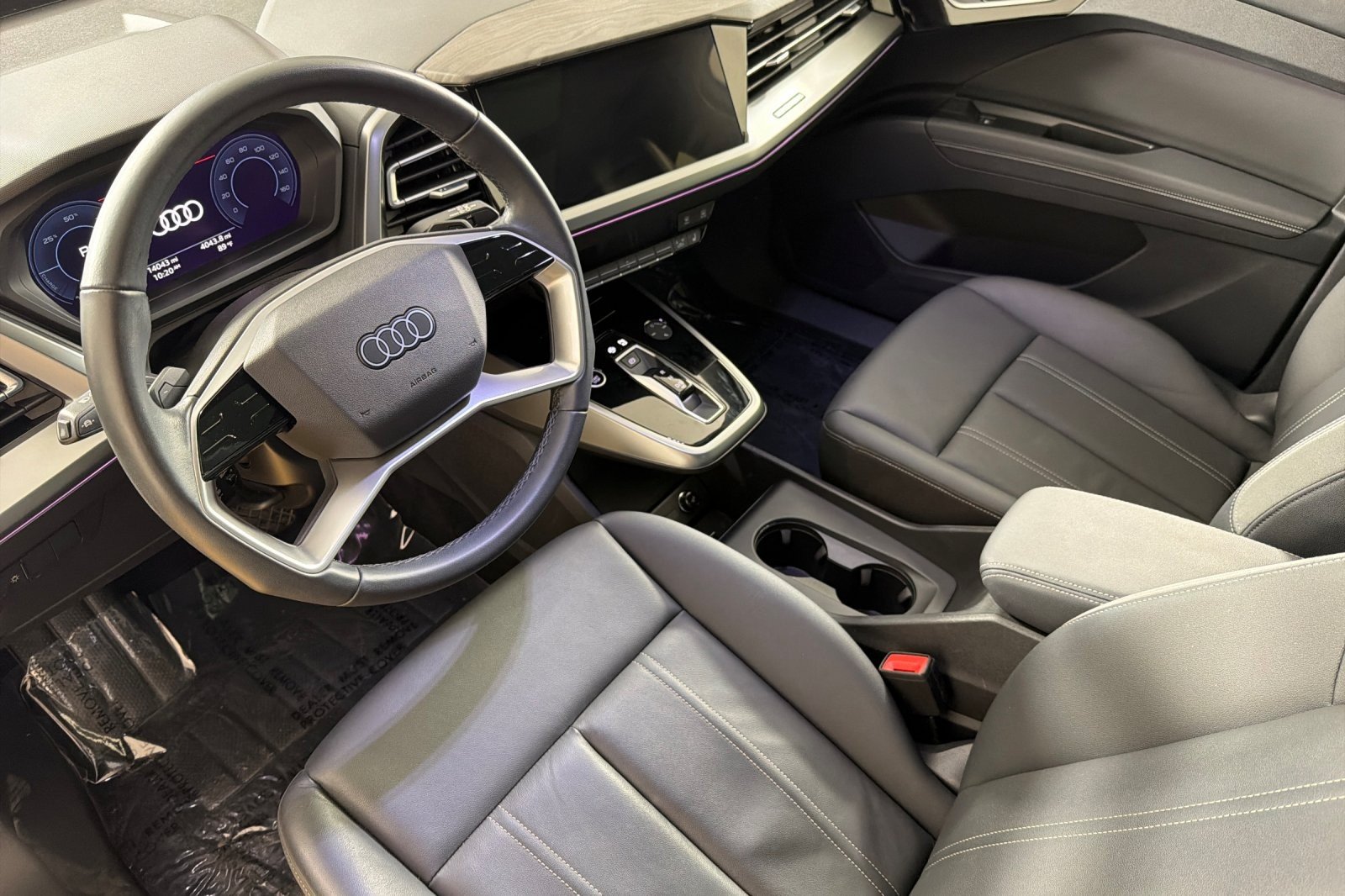 Certified Used 2023 Glacier White Metallic Audi Premium Plus 40 RWD image 9