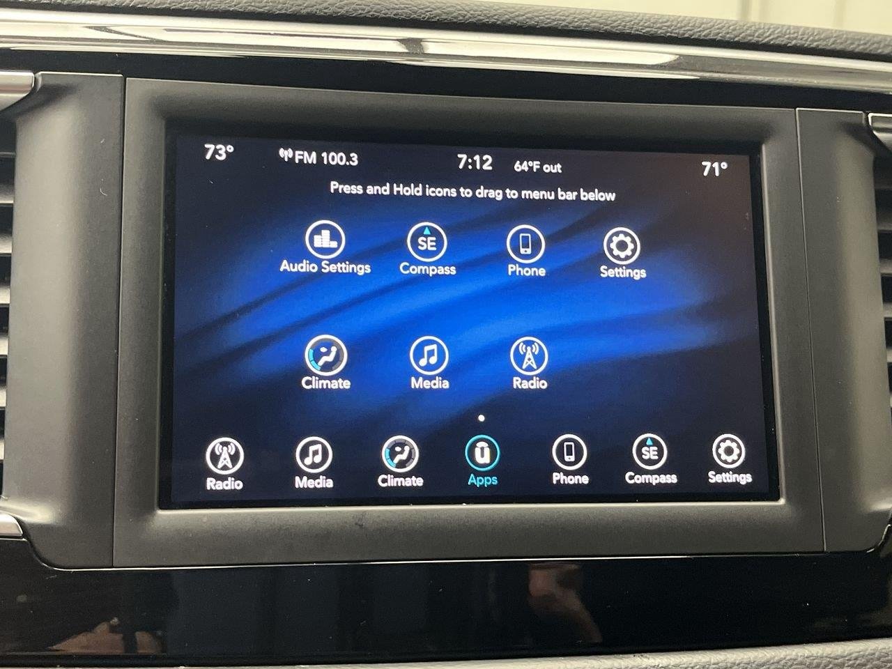 Used 2018 Brilliant Black Crystal Pearlcoat Chrysler Touring Plus image 19