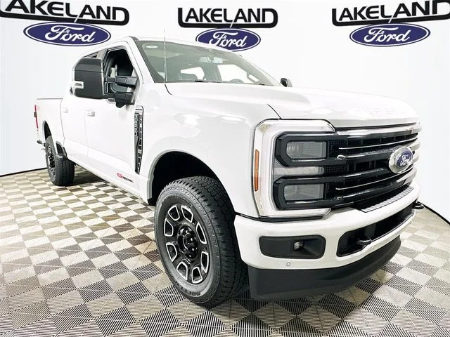 New 2026 White Ford Platinum image 1