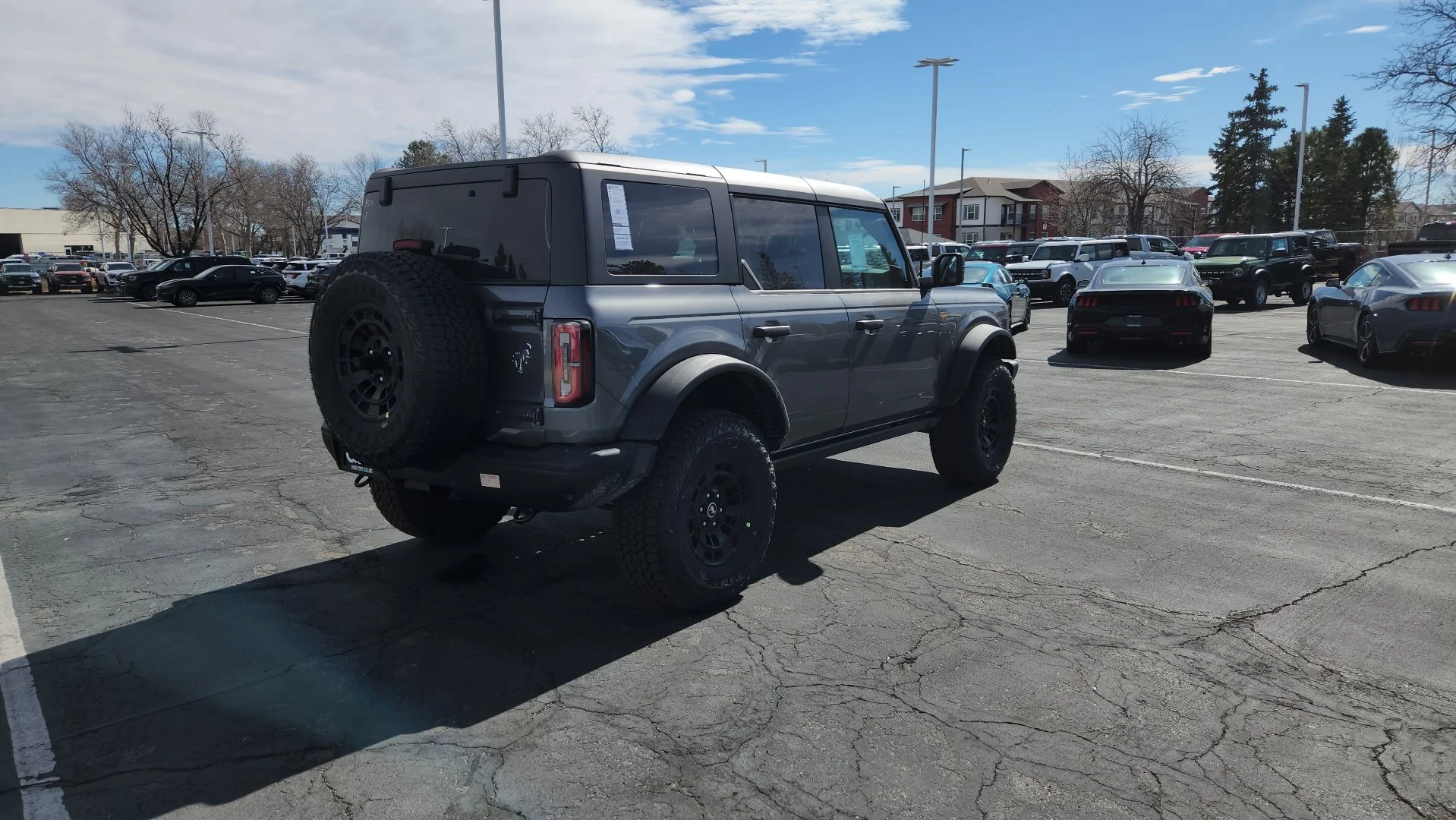 New 2026 Carbonized Gray Metallic Ford Badlands image 14