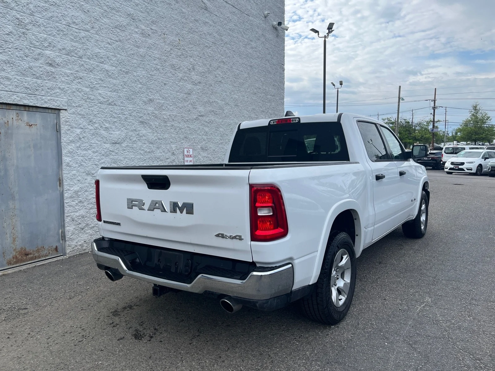 Used 2025 Bright White Clearcoat Ram Big Horn 4x4 image 7