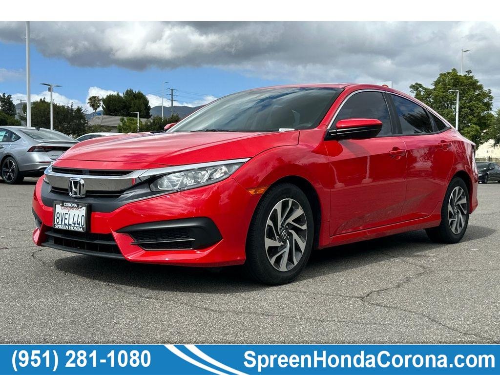 Used 2018 Rallye Red Honda EX image 1