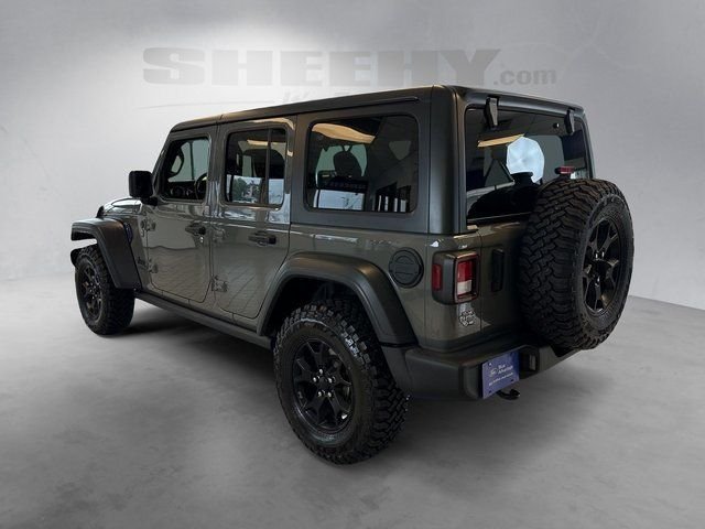 Used 2021 Gray Jeep Unlimited Willys image 14