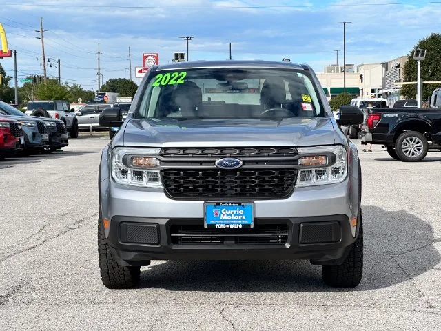 Certified 2022 Ford Maverick XLT with VIN 3FTTW8F98NRA99268 for sale in Valparaiso, IN