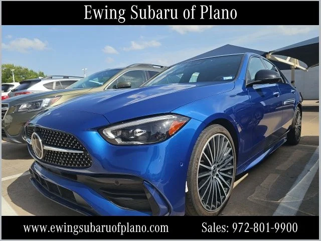 Used 2024 Blue Mercedes-Benz C 300 image 1