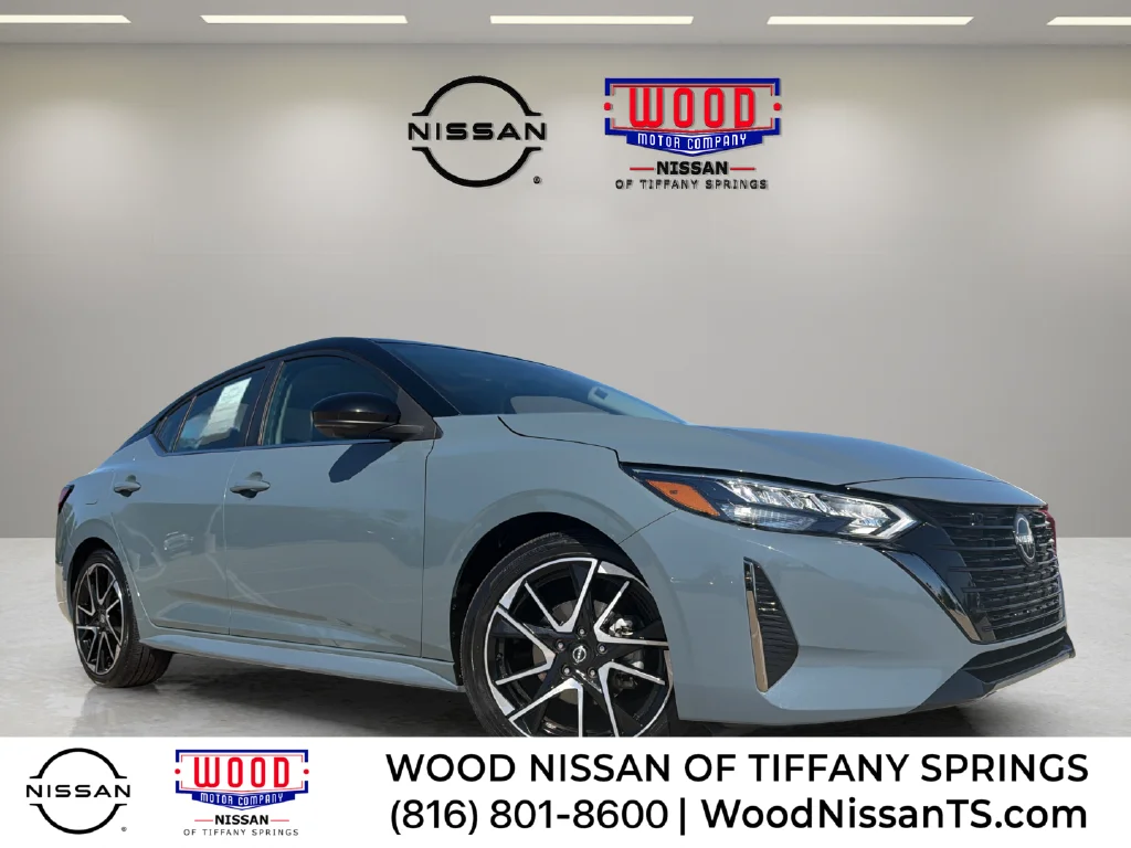 Used 2024 Atlantic Gray Metallic Super Black Nissan SR image 1