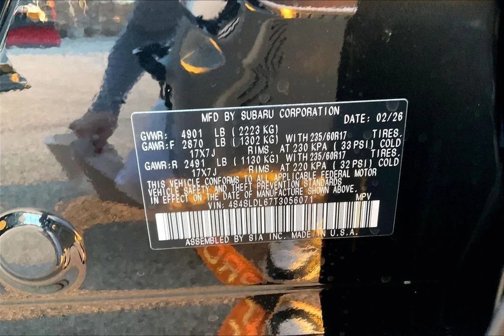 New 2026 CRYSTAL BLACK SILICA Subaru Wilderness image 13